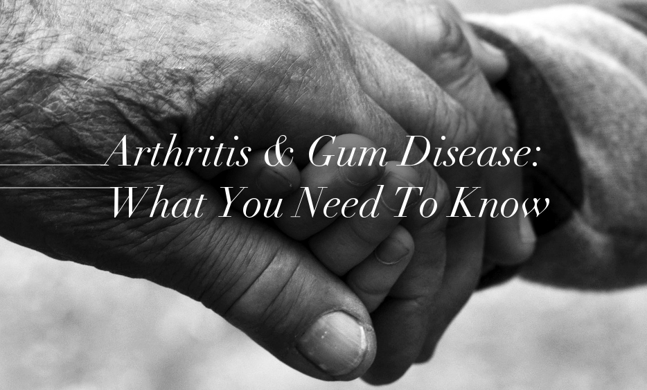 Arthritis & Oral Health Blog Header Image